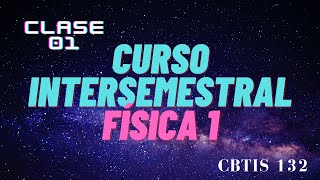 Clase 01 Curso Intersemestral de Física 1 Sep 2020 [upl. by Yeta332]