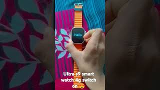 Ultra s9 smartwatch 4 g smartwatch [upl. by Yecal578]