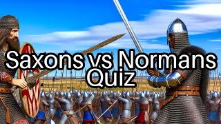 Saxons vs Normans Test Your Knowledge on 1066 with This Fun Challenge 🏰 [upl. by Drawd]