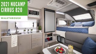 NuCamp 2021 Cirrus 820 Truck Camper [upl. by Festatus211]