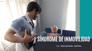 Ejercicios pasivos para pacientes postrados en cama síndrome de inmovilización Fisioterapia RD [upl. by Elleina277]