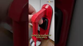 Portable alarm door stopper [upl. by Sherborn]