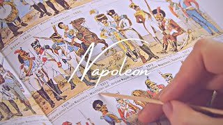 ASMR The Age of Napoleon history map tracing soft spoken [upl. by Datnow]