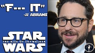 JJ Abrams Says quotF itquot to Star Wars [upl. by Bert]