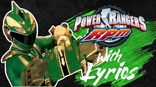 Power Rangers RPM Theme Song with Lyrics [upl. by Plate]