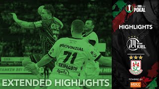 Extended Highlights THW Kiel vs SC Magdeburg  DHBPokal  Achtelfinale 2425 [upl. by Anirdnajela305]