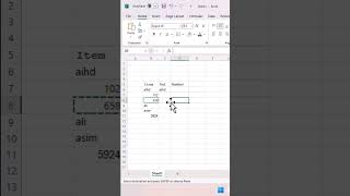 sort mix data in excel number amp text excel exceltricks exceltutorial accounting exceltips [upl. by Akirret723]