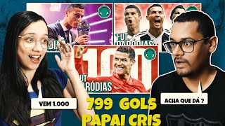 3 em 1  CR7 5x MELHOR DO MUNDO 100 GOLS POR PORTUGAL amp 100 VITÓRIAS NA UEFA  REACT EM CASAL [upl. by Mufi331]