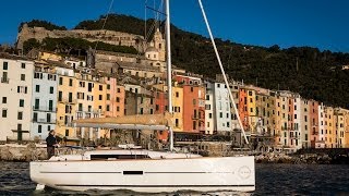 DUFOUR 310 Grand Large  SAILING YACHT  SEATRIAL LA SPEZIA ITALY [upl. by Oramug]