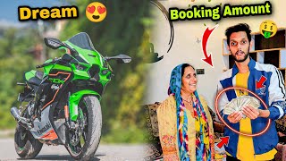 Why ZX10R Middle class boy Dream 🥹 Booking Amount 😍 [upl. by Ecyak]