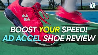 New Tennis Shoe from Yonex Yonex AdAccel Review [upl. by Eissirk]