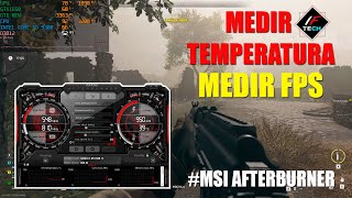 COMO BAIXAR INSTALAR E CONFIGURAR CORRETAMENTE O MSI AFTERBURNER EM 2024 MEDIR FPS NOS JOGOS [upl. by Akiria]