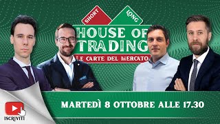 House of Trading  Le carte del mercato  La sfida dell8 ottobre 2024 [upl. by Refitsirhc]