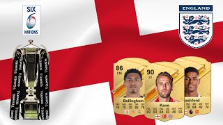 SIX NATIONS LEAGUE SPECIAL  ENGLAND  EA SPORTS FC 24 [upl. by Milurd474]