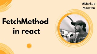 Fetch and Display Users in React StepbyStep Guide [upl. by Biddy705]