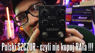 Polski Szczur  Distortion w stylu RAT od Tone Charm Audio  FOG [upl. by Drice436]