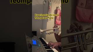 Improvisando Trompeta y Piano Reggae Time musician reggae trumpet trumpetplayer trumpetsolo [upl. by Pooley980]