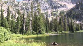 Beautiful Snowslide Lake in Idaho [upl. by Diahann]