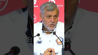 Le gros coup de gueule de Bruno Genesio 😡⚽ shorts football lille [upl. by Bail]