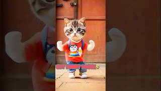 Cat Dance🥰🐾💓shorts cat catvideos pets kitten [upl. by Enyledam479]