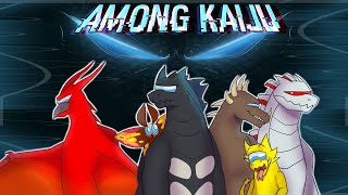 AMONG KAIJU DUBBED  Godzilla in Among Us Animation by Dinomania [upl. by Alliw]