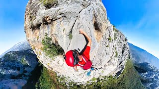 Sardinia Multi Pitch Climbing  Cala Gonone [upl. by Nortal]