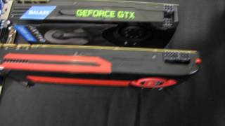 GTX 680 amp Radeon HD 7970 Length amp Physical Comparsion Linus Tech Tips [upl. by Dulcea77]