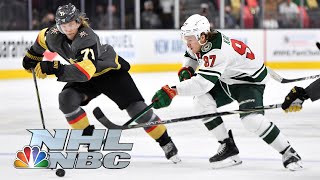 NHL Stanley Cup 2021 First Round Wild vs Golden Knights  Game 7 EXTENDED HIGHLIGHTS  NBC Sports [upl. by Desi]