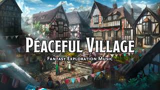 Peaceful Village  DampDTTRPG Music  1 Hour [upl. by Biamonte50]