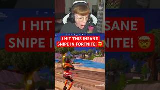 I Hit This Insane Snipe in Fortnite 🤯 [upl. by Elkin945]