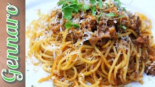 Perfect Spaghetti Bolognese with Gennaro [upl. by Zindman]