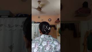 Try this hairstyle idea 😍hairstyle hairstyleideas ashortaday shortsfeed shorts navratri2024 [upl. by Yorgen]