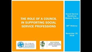 The Role of a Council in Supporting Social Service Professions [upl. by Pleasant894]