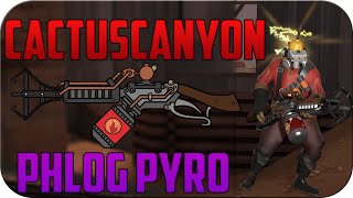 TF2 23 Killstreak with Phlogistinator Pyro on cactuscanyon Lets play Team Fortress 16 [upl. by Geffner]