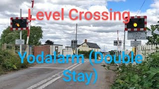 Level Crossing Yodalarm Sound Double Stay [upl. by Airakaz847]