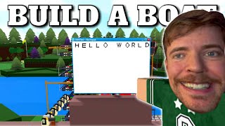 I Built The First Working Computer in Build a Boat for Treasure [upl. by Phillip]