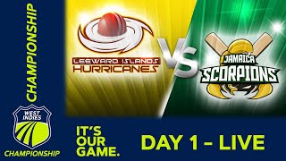 🔴 LIVE Leeward Islands v Jamaica  Day 1  West Indies Championship 2024  Wednesday 20th March [upl. by Ranita923]