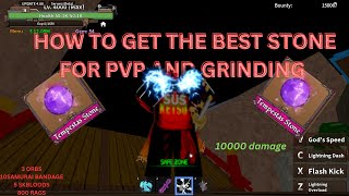 HOW TO GET THE BEST STONE FOR PVP AND GRINDING  KING LEGACY [upl. by Whit]