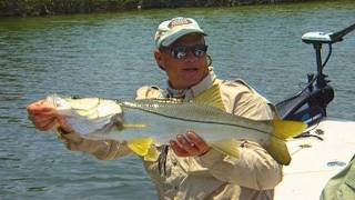 Banana River Fishing for Snook in the Cocoa Beach Canals [upl. by Noruq]