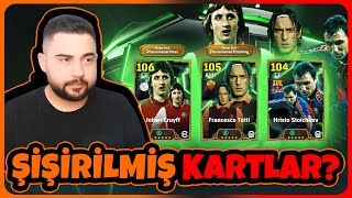 106 CRUYFF amp 105 TOTTI amp 104 STOICHKOV TOP AÇILIMI ŞİŞİRİLMİŞ KARTLAR eFootball Mobile 2025 [upl. by Loresz]