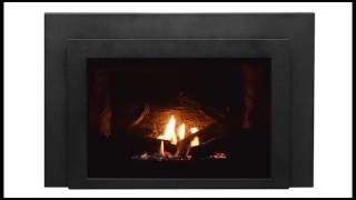 Tofino Gas Insert – Modern Surround Black – Split Logset – Ledgestone Panel [upl. by Oicram723]