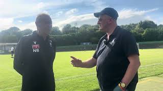 Manager’s Reaction  Newcastle Town 11 Mossley AFC 10082024 [upl. by Saeger]