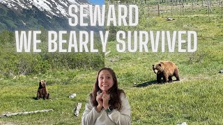 SEWARD ALASKA Part2 Alaska Wildlife Center Helicopter Ride Exit Glacier amp Anchorage Episode 11 [upl. by Lombardy338]