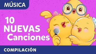 10 de las mejores nuevas canciones  Canticos  Canta con los pollitos y sus amigos [upl. by Nileek238]