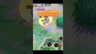 Machamp Chases Absol Around Theia Sky Ruins shorts pokemonunite [upl. by Nottnerb]