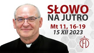 SNJ Piątek II tygodnia adwentu 1203 [upl. by Loftis19]