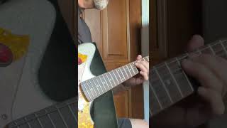 Black Sabbath NIB Bass Solo on Guitar just messing around [upl. by Liag854]