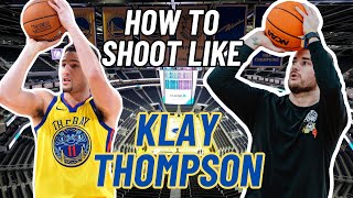 How To Klay Thompson Shooting Form  Textbook Jumpshot Tutorial [upl. by Eelan]