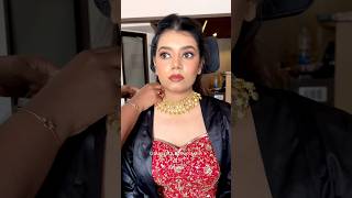 Bride Sayana’s Reception Look🫶🏽 makeuptutorial muslimbridalmakeup bridalmakeup [upl. by Schindler286]