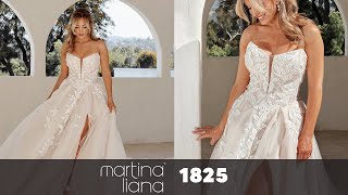 Boho ALine Wedding Dress with Plunge Neckline amp HighLeg Slit [upl. by Stacey]